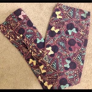 Disney Aztec Pattern TC leggings